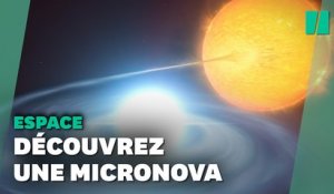 Voici une micronova, un tout nouveau type d'explosion stellaire