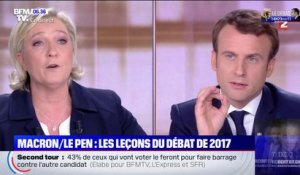 Présidentielle: les leçons du débat de l'entre-deux-tours de 2017