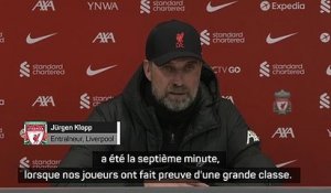 Jürgen Klopp : "La 7e minute est le moment fort du match"