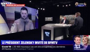 Volodymyr Zelensky explique que des Ukrainiens "se trouvent dans des camps spécialisés sur le territoire russe"