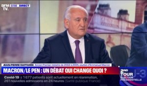 Jean-Pierre Raffarin: "Marine Le Pen est porte-parole des critiqueurs, de ceux qui rouspètent, mais pas des Français"