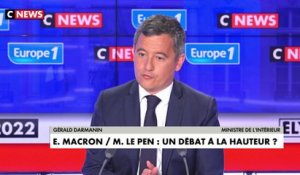 Gérald Darmanin : «Je pense que c’était un débat intéressant, on a vu deux visions très différentes de la société et du monde»