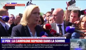 Marine Le Pen: "Je suis la candidate de la France qui travaille"