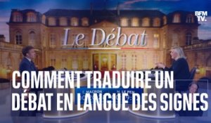 Débat Macron-Le Pen: une interprète en langue des signes témoigne de la difficulté de l’exercice