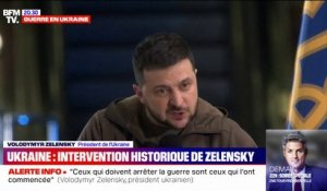 Volodymyr Zelensky: "Les Ukrainiens ne savent pas ce qu'est la reddition"