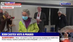 Présidentielle: Jean Castex a voté à Prades dans les Pyrénées-Orientales