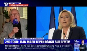 Jean-Marie Le Pen sur le programme de Marine Le Pen: "C'était celui qui était le plus proche de mes pensées"