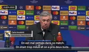 Demies - Ancelotti : "Il faudra mieux défendre au retour"