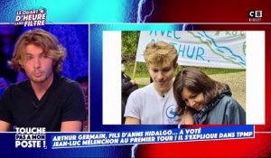 Arthur Germain s’explique sur son choix de ne pas voter pour sa mère Anne Hidalgo au premier tour de la présidentielle - VIDEO