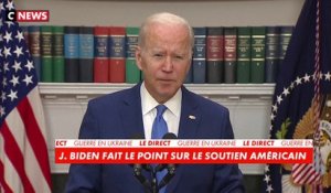 Joe Biden : «Le coût de ce conflit est élevé, mais on ne peut pas céder à l’agression car cela coûterait encore plus cher»