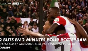 Rotterdam fait craquer l'OM en deux minutes ! - Feyenoord / Marseille - Europa Conference League