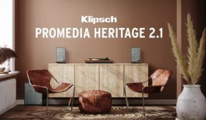 Présentation du kit Klipsch Pro Media Heritage 2.1