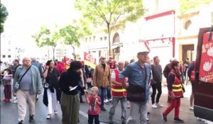1er mai à Marseille: manifestation politisée à la veille des législatives