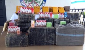 La section anti-drogue de la Gendarmerie nationale saisit 149 blocs de cocaïne à Abidjan