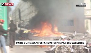 1er mai : une manifestation ternie par les casseurs à Paris