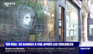 Violences du 1er-Mai: les commerçants déplorent les dégâts