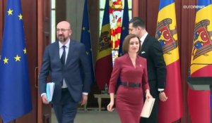 Charles Michel : "l'UE va considérablement accroître son soutien militaire à la Moldavie"