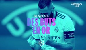 Karim Benzema : des buts en Or