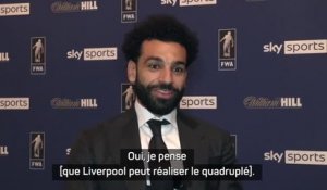Liverpool - Salah : "Nous avons l'état d'esprit pour remporter le quadruplé"