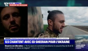 Ukraine: Taras chante avec Ed Sheeran pour raconter comment la guerre a "interrompu" sa vie