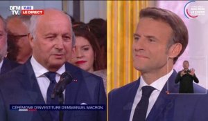 "Vous avez recueillis 18 678 639 voix": Laurent Fabius proclame les résultats officiels de l'élection présidentielle