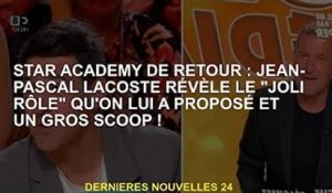 L'Académie des Stars est de retour : Jean-Pascal Lacoste dévoile le "bon rôle" qui lui a été proposé