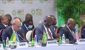 COP15 : le Président Ouattara à l'ouverture du sommet des Chefs d'Etat et de gouvernement