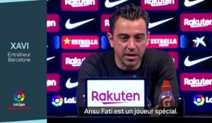 Xavi : “Ansu Fati est un joueur spécial”