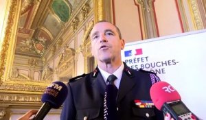 Le Chef de l'Etat-major interministériel de zone François Pradon explique Domino