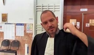 Me Julien Baracco, avocat d'Eric Moutien, condamné à 10 ans de réclusion criminelle par la cour d'assises de La Réunion