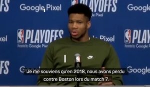 Bucks - Giannis : "Peu importe ce qui va se passer, il y aura des leçons à tirer"