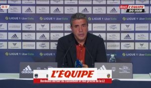 Guion : « On mérite ce qui nous arrive » - Foot - L1 - Bordeaux