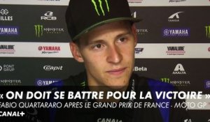 Fabio Quartararo après le Grand Prix de France - MotoGP