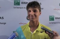 Roland-Garros 2022 - Gabriel Debru : "C'est incroyable d'avoir gagné un match pour ma première participation à Roland-Garros"