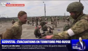 Azovstal: les soldats ukrainiens évacués en territoire pro-Russe