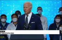 Corée du Sud : le président américain Joe Biden débute sa tournée asiatique