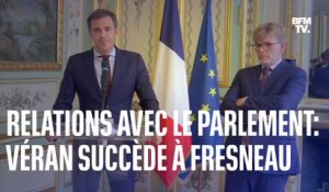 Relations avec le Parlement: Olivier Véran succède à Marc Fresneau