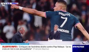"Si Emmanuel Macron a décroché son téléphone" pour Kylian Mbappé "il sait comment bât le coeur d'un pays", commente François Bayrou