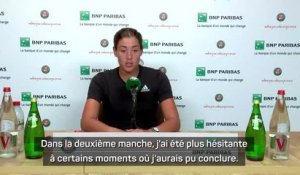 Roland-Garros - Muguruza : "Je n'ai pas réussi à conclure"