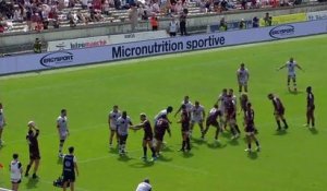 TOP 14 - Essai de Ben TAMEIFUNA (UBB) - Union Bordeaux-Bègles - LOU Rugby - Saison 2021/2022