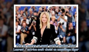 Cannes 2022 - Virginie Efira resplendissante en robe noire décolletée pour son retour devant les pho