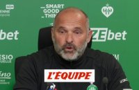 Dupraz : «Les joueurs veulent aller au bout» - Foot - L1 - St-Etienne