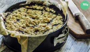 Crumble aux quetsches