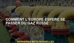 Comment l'Europe veut vivre sans gaz russe