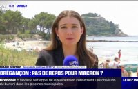 Emmanuel Macron passe le week-end de l'Ascension au fort de Brégançon