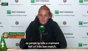 Roland-Garros - Pliskova : “Les conditions étaient lentes pour mon jeu”