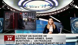 "Rester, sans armes, sans munitions, c'est du suicide" : un Français raconte le ardement de la base
