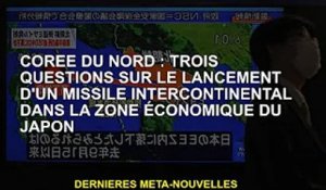 Corée du Nord : trois questions sur le lancement d'ICBM dans la zone économique japonaise