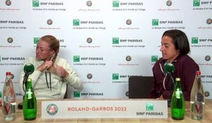 Roland-Garros 2022 - Caroline Garcia et Kristina Mladenovic : "Les choses commencent à être un peu plus intéressantes et on souhaite continuer de cette façon-là"