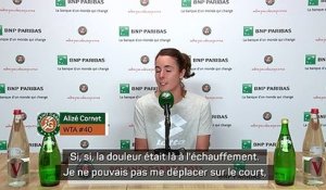 Roland-Garros - Cornet : "Cette poignée de crétins fait mal au coeur"
